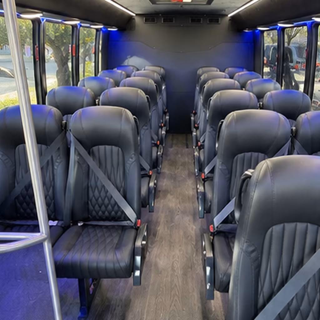 bend corporate event transportation onboard seating 2