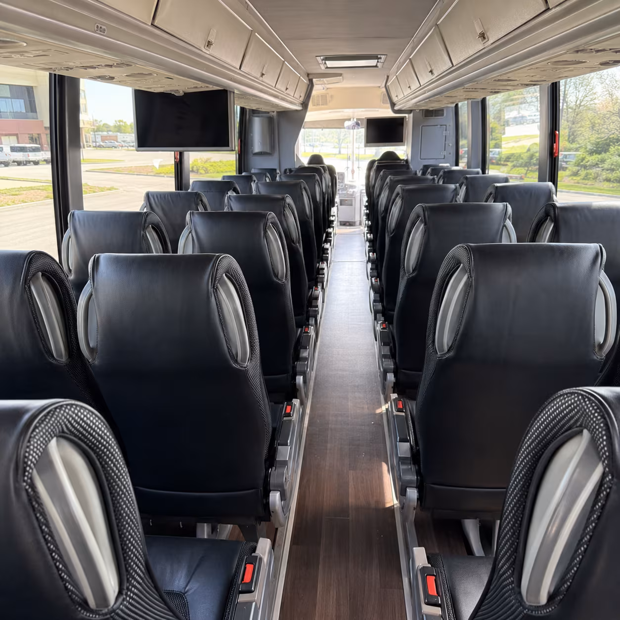 bend sporting event transportation onboard seating 2