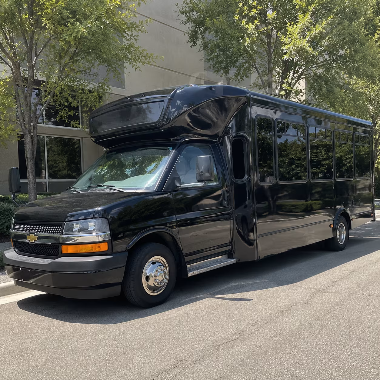 bend wedding party bus rental