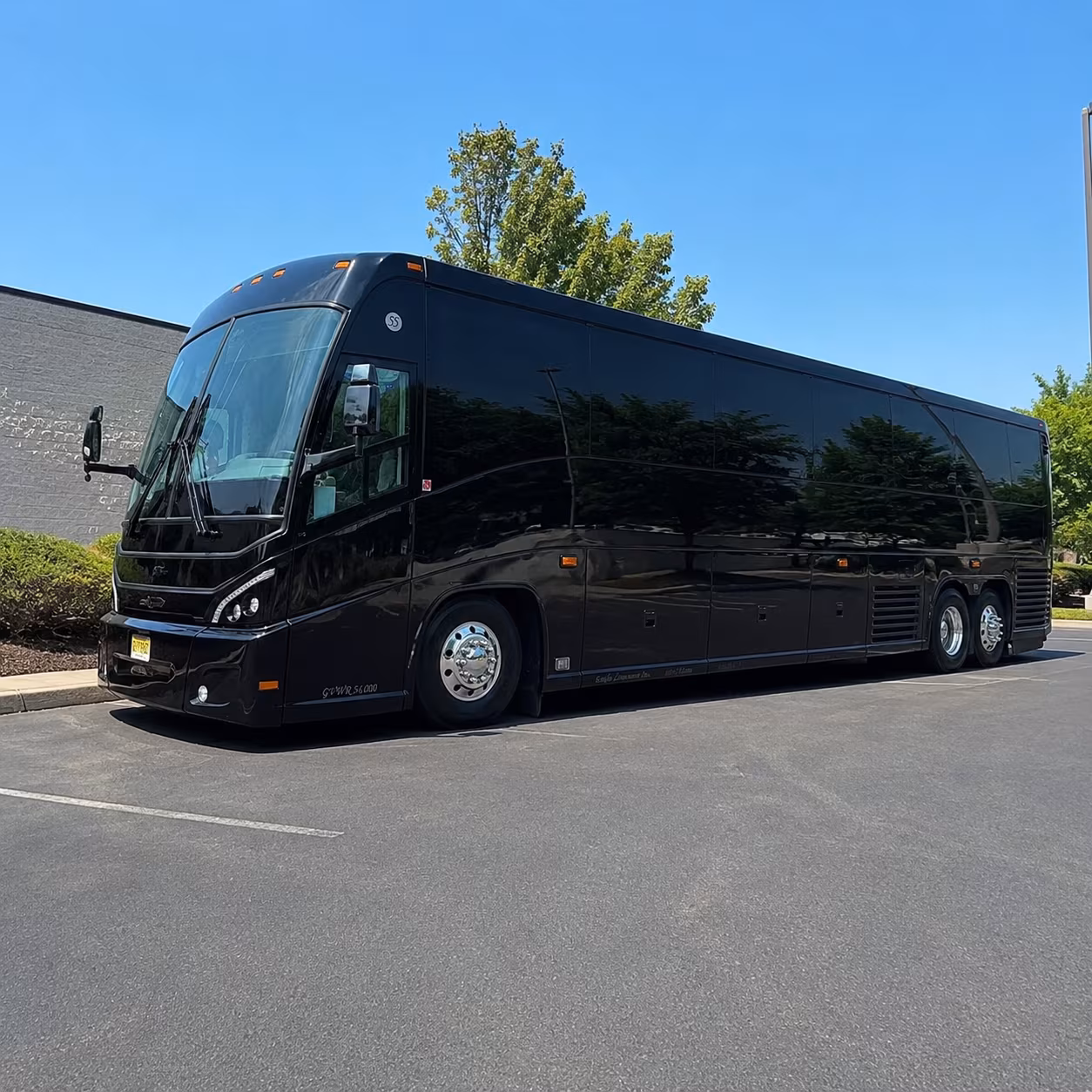 employee bus service for bend manufacturing and warehouse sites