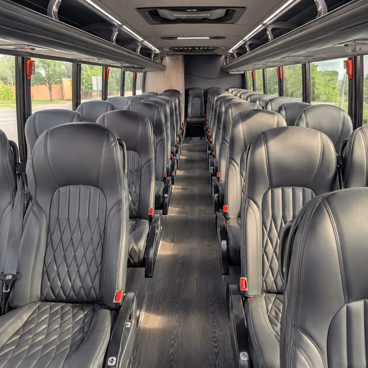 minibus interior