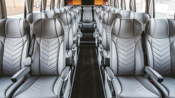 50 passenger charter bus interior beaverton