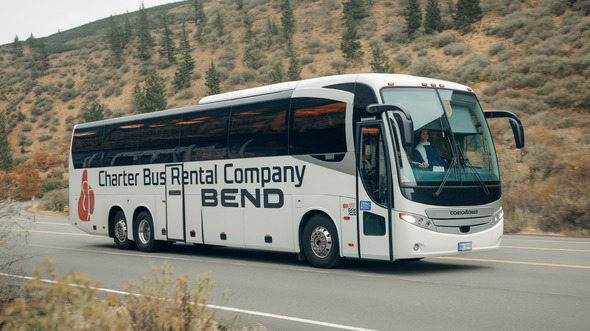 bend charter bus